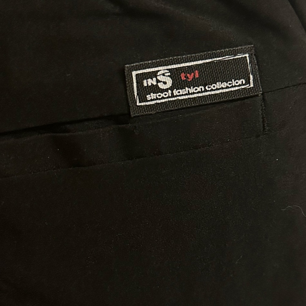 Drawstring Black Pants - Picture 4 of 4